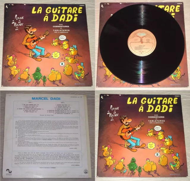 Marcel Dadi -Lp- La Guitare A Dadi-My Old Friend Pat-Song For Cathy… Cezame 1974