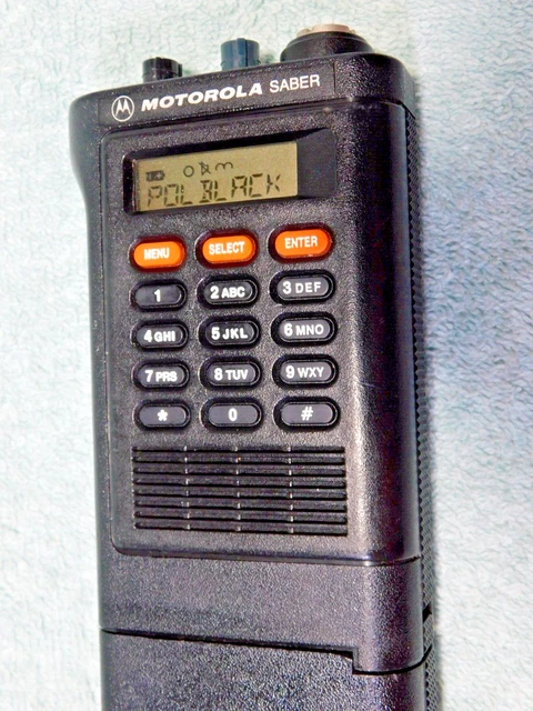 🔥 Motorola Saber Iii Uhf Securenet Portable Radio - H44Qxk7139Cn Not Tested 🔥 Motorola Saber Iii Uhf Securenet Portable Radio - H44Qxk7139Cn Not Tested