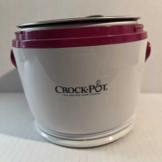 Crock-Pot Lunch Crock Food Warmer, Pink (SCCPLC200-R) 