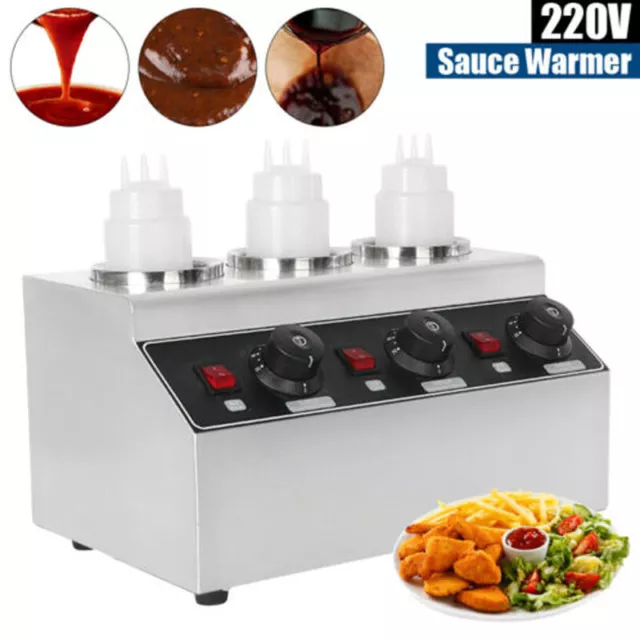 Krampouz Double Chocolate / Sauce Bottle Warmer