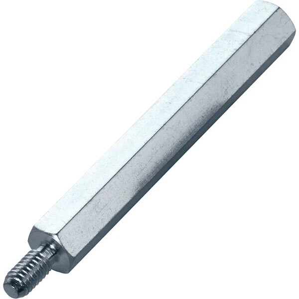 PB Fastener S47040X40 Acier Plaqué Zinc M/F Entretoises M4 X 40mm Paquet De 10