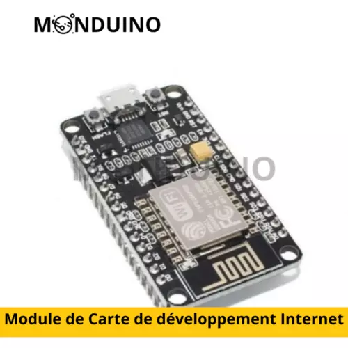 NodeMcu ESP8266 CP2102 ESP-12E/12F WiFi Internet Carte Développement MONDUINO