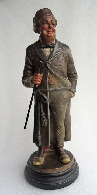 personnage orientaliste dans le gout de bernard bloch - terre cuite