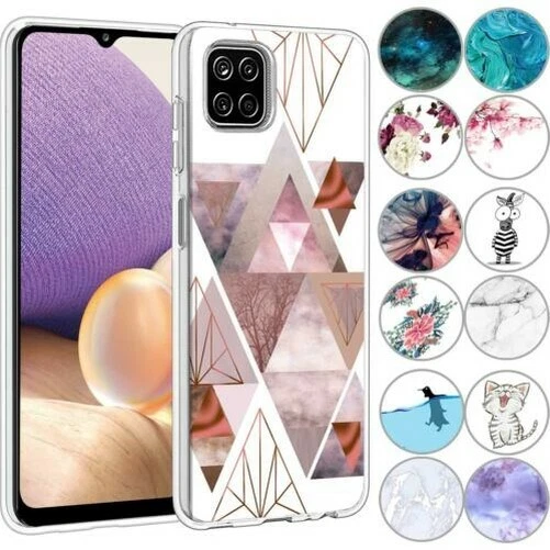 Étui pour Téléphone Portable Samsung Galaxy A22 5G en Silicone de Protection TPU