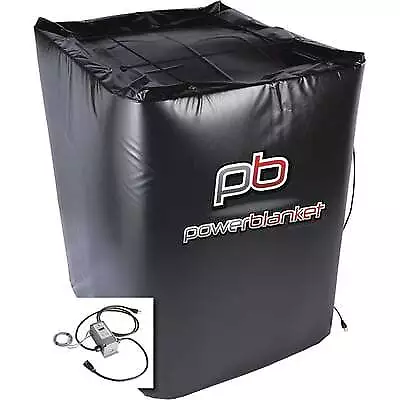 Powerblanket 330-Gallon Insulated Tote Heater, Includes Adjustable Thermostatic