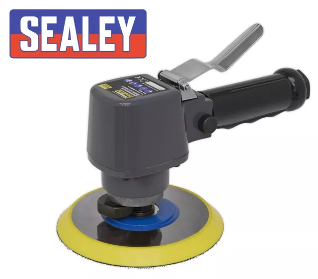 Sealey Air Sander 150MM Random Orbital Dual Action DA Tool S01044