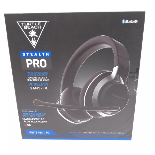 Turtle Beach Stealth Pro Multiplattform Draadloze Bluetooth Actieve Headsets