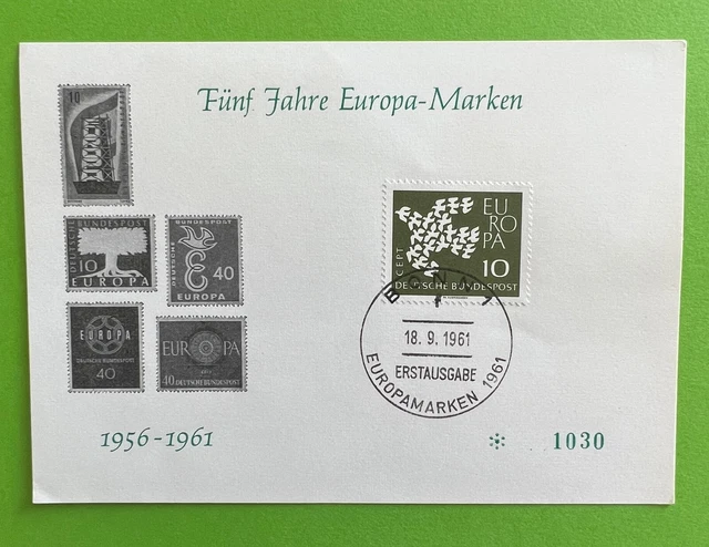 Briefmarken aus Nachlass 5 Jahre Europa Merken  R17