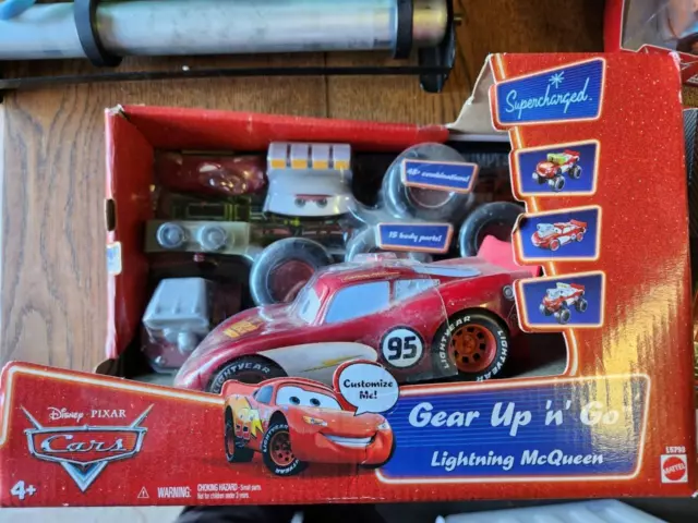 DISNEY PIXAR CARS SALE L5793 Gear Up n Go Lightning McQueen Hard to fi 299.99 PicClick AU