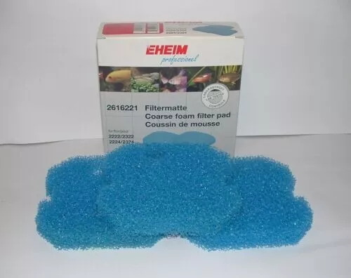 EHEIM 2616221 PROFESSIONAL 2222/24 Coarse Filter pad 3 Pack, Experience 150/250