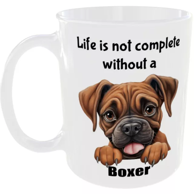 Boxer Mug Funny Dog Owner Birthday A Gift Coffee Tea Cup Pet Lovers Canine Breed