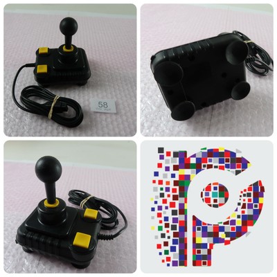 VINTAGE zipstik 9pin leggendario Retrò JOYSTICK ATARI AMIGA Amstrad Testato in buonissima condizione 