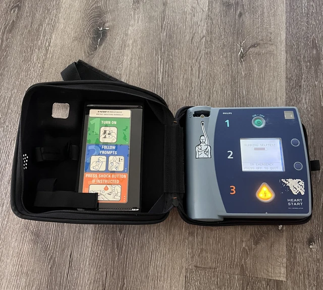 PHILIPS HEARTSTART AUTOMATIC External Defibrillator AED FR2+ BATTERY £