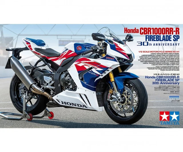 TAMIYA 14138 300014138 1:12 Honda CBR 1000-RR-R Fireblade SP, réplique fidèle, modélisme, kit de construction en plastique, bricolage, loisirs, collage, kit de modélisme, assemblage, non peint