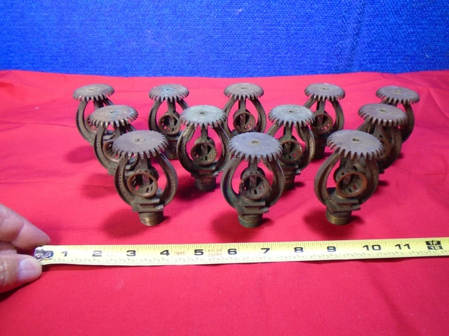 Antique Lot of Fire Sprinkler Heads  AA-27