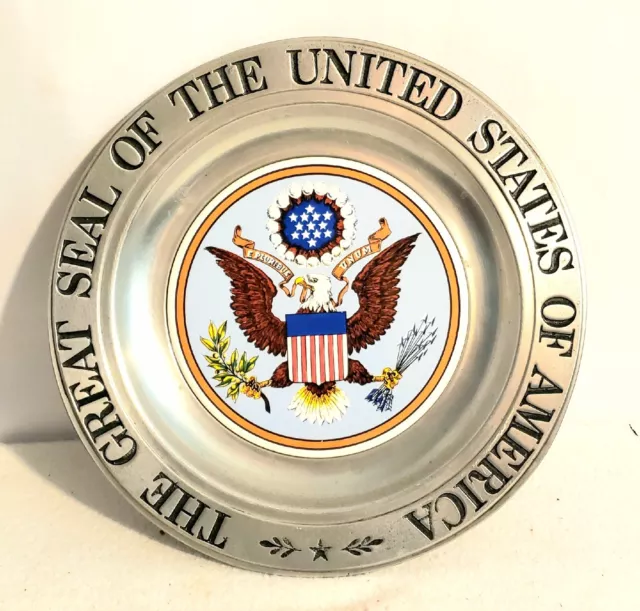 GREAT SEAL OF The United States of America Plate 30.00 PicClick