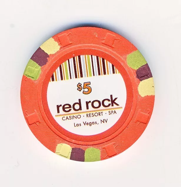 Red Rock - Las Vegas, NV $5 1st Issue House Casino Chip Uncirculated