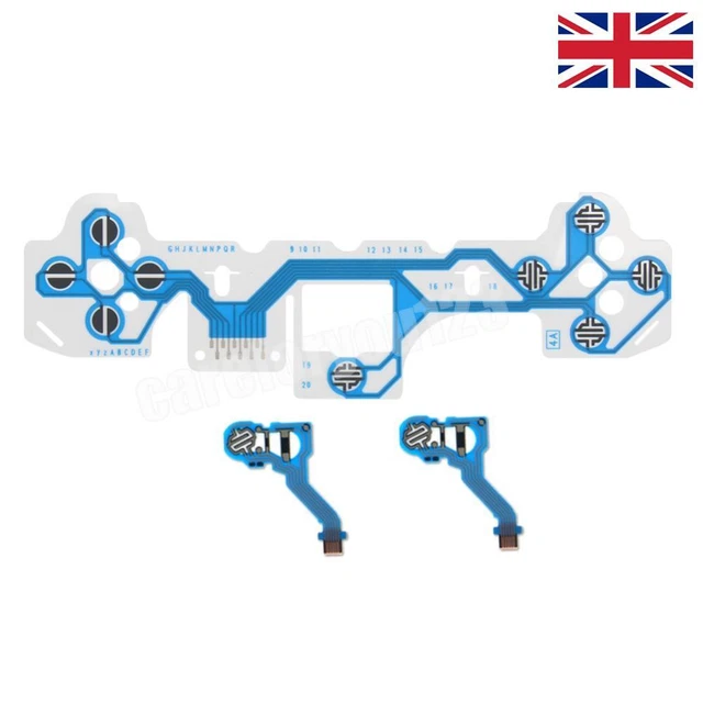 CONTROLLER SOSTITUZIONE PELLICOLA Conduttiva Per Cavo Flessibile Joystick 134902841364