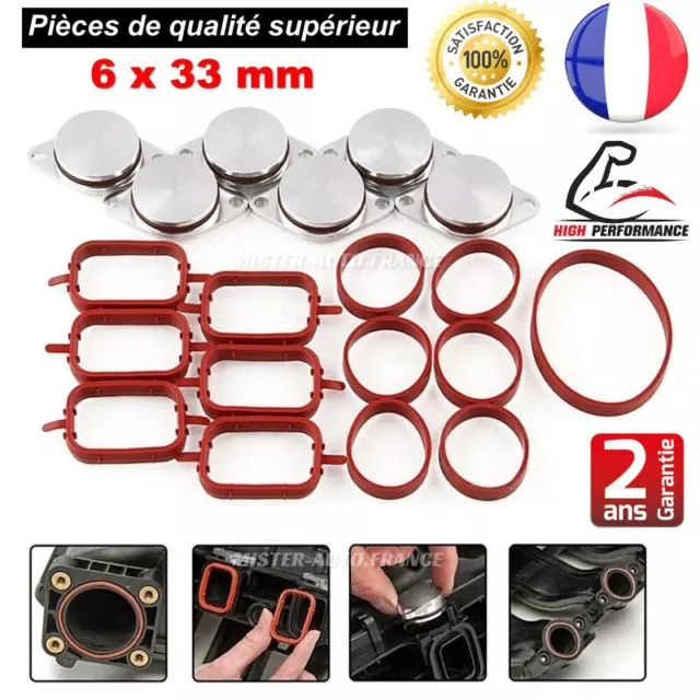 Kit De Suppression Clapet/Volet Bouchon D'admission 6X33Mm ★Pour Bmw M57 E60 E61