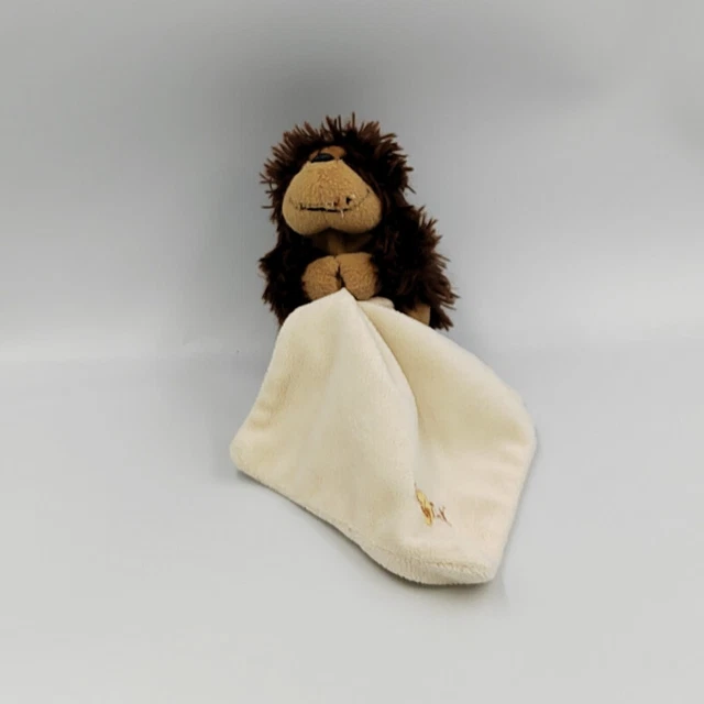 Doudou hérisson marron mouchoir BABY NAT - 31459