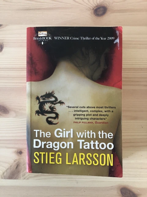 STIEG LARSSON - THE GIRL WITH THE DRAGON TATTOO - Novel SC Book $29.95 ...