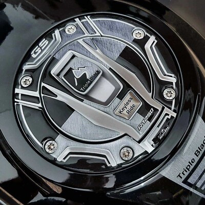 Protection de bouchon d'essence en résine 3D compatible avec BMW R 1250 GS 2021 GP-706 40ème anniversaire 