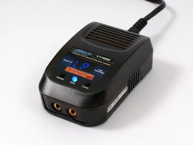 GT Power SD4 240v Battery Charger For: 2-4s LiPo, LiFe 4-8s, Ni-MH, NiCd Batts