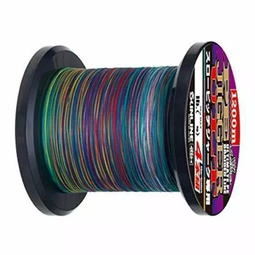 SUNLINE PE Line Braid Salty Mate JIGGER ULT for Slow Pitch Jerk #2-35 lb 1200m 1