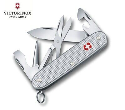 Victorinox Pioneer X Swiss Army Knife With Scissors Silver Alox  #35244 Genuine