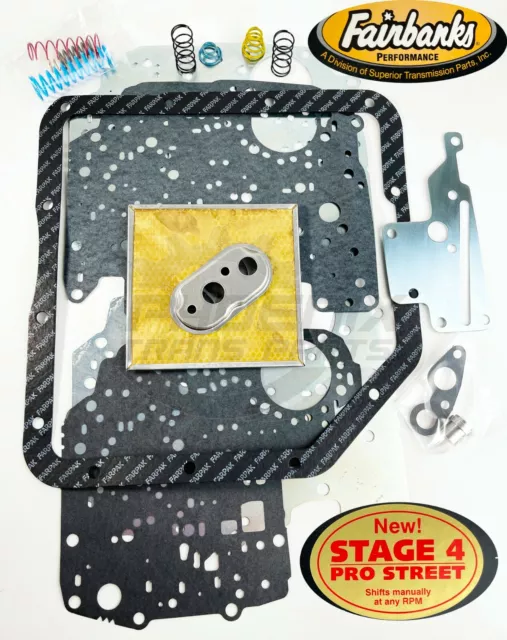 Turbo 350 Transaction III & IV Stage Pro Street Kit 1969-1979 Fairbanks 31006