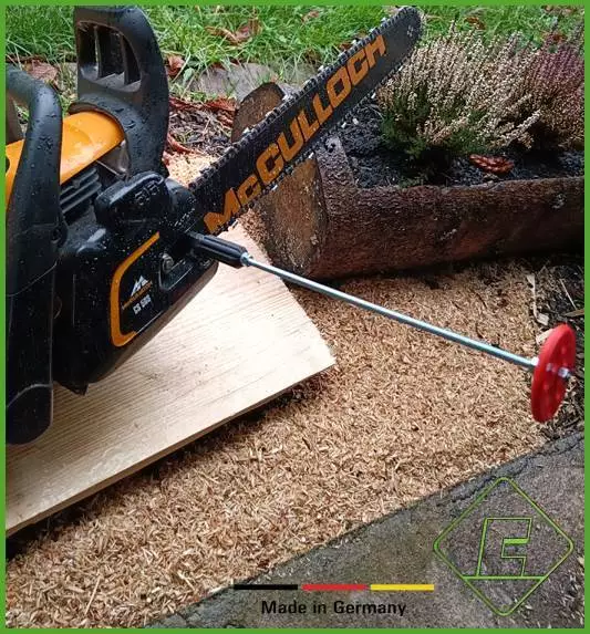 Profi Ablänghilfe Ablängstab 25 bis 33 cm (Gewinde Montage M8 Bolzen) Brennholz