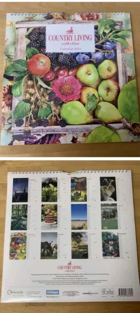 Country living collection calendar 2024 New Sealed. Next Day Despatch