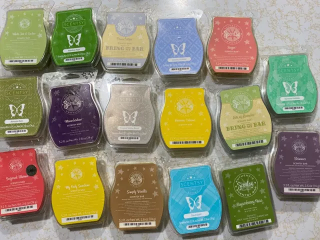 Huge Selection Scentsy Wax Bars Melts Some Discontinued / Rare Free  Shipping!