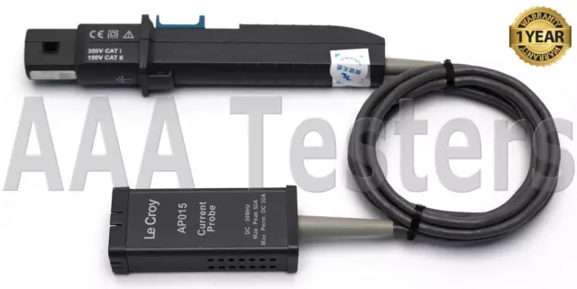 LeCroy AP015 30 A 50 MHz AC Current Probe AP-015