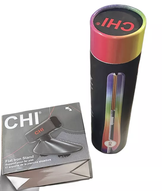 CHI Peace & Love 1” Ceramic Flat Iron & Stand