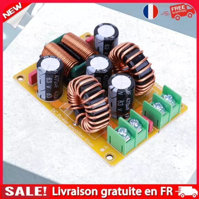 DC LC Low Pass High Frequency Filter 20A 50V Module for Radio Amplifier (20A)