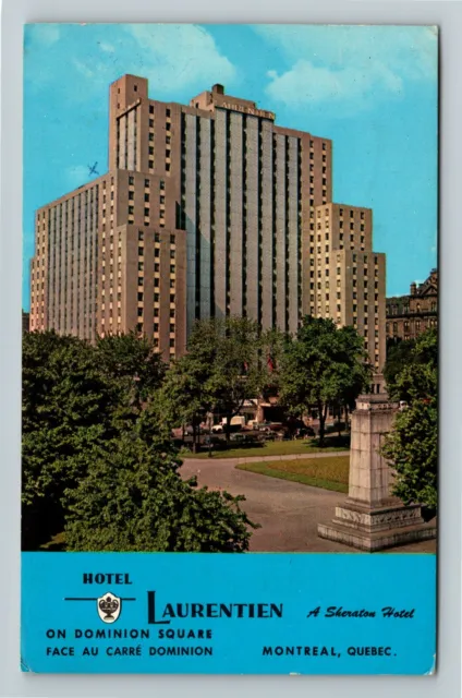Montreal QC-Quebec Canada, Le Laurentien c1967 Vintage Postcard