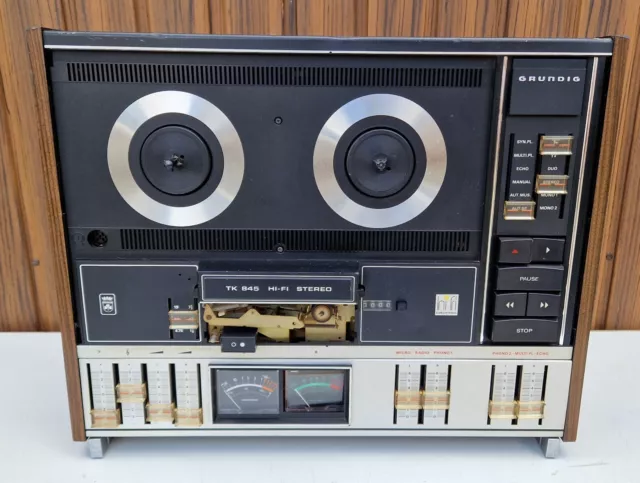 Grundig TK 845 HIFI Stereo Tonbandgerät - Vintage Audio -