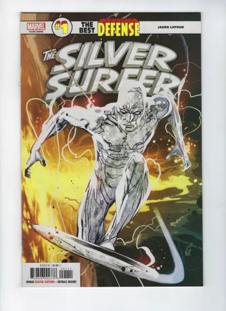 SILVER SURFER: THE BEST DEFENCE # 1 (Marvel Comics, FEB 2019) VF/NM