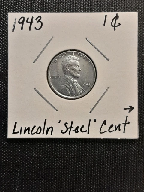 1943 DDO FS-101 Double Die Obverse Lincoln "Steel" Wheat Cent