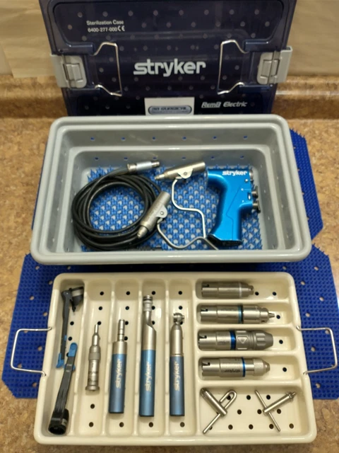 STRYKER RemB POWER TOOL SET, UNIVERSAL DRIVER, SAG & OSC SAWS, MICRO DRILL, etc.