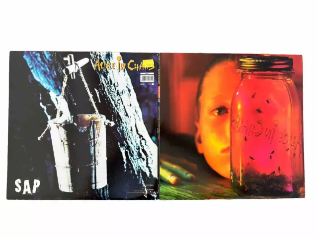 Alice In Chains Jar Of Flies  Sap Columbia Vinyl Limitiert Etched