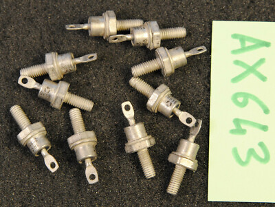 AX332 Thomson Lot de 10 x diode ZF12A Zener  SGS Thomson 