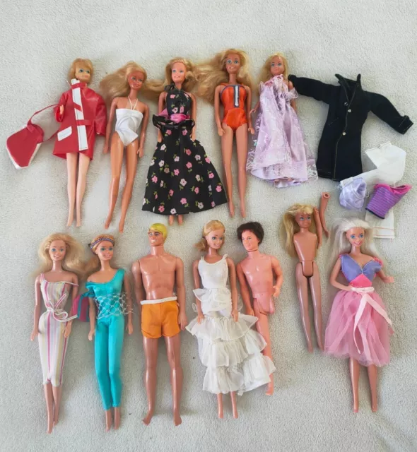 Lot Barbie superstar 70's 80’s Kevin Skipper PJ vintage