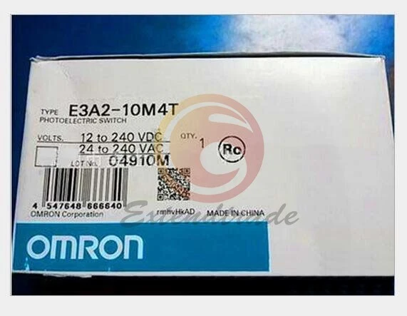 1PCS Omron Photoélectrique Interrupteur Capteur E3A2-10M4T Neuf 2
