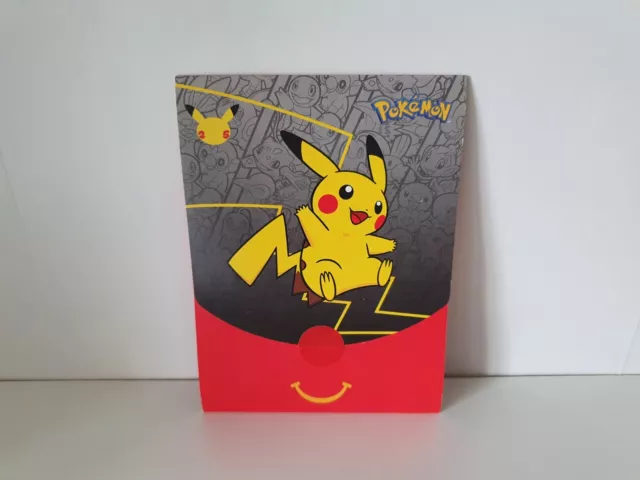 booster NEUF Mcdo 2021 collection anniversaire 25 ans | Pokémon McDonald's  Macdo