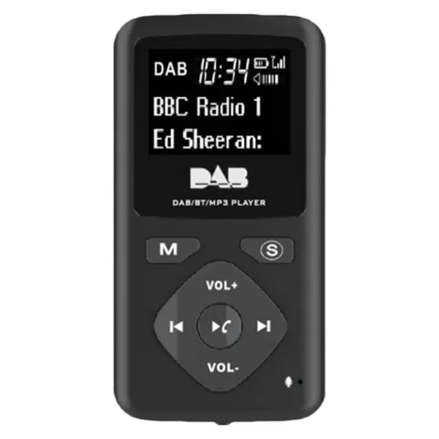 Radio NuméRique DAB / DAB Bluetooth 4.0 Poche Personnelle FM  éCouteur Radi3442