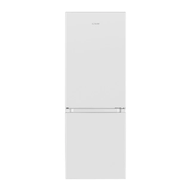 Réfrigérateur-Congélateur Bomann 175L Blanc - Classe A - 3 Clayettes Verre, Bac à Légumes - Charnières Reversibles