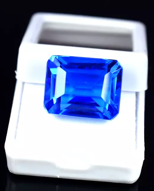 42,80 ct de tanzanite bleue naturelle de Tanzanie, taille émeraude, pierre...