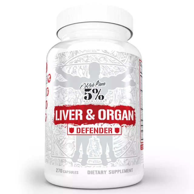 (0,18 EUR/Kaps.) Rich Piana Liver & Organ Defender Legendary Series 270 Kapseln